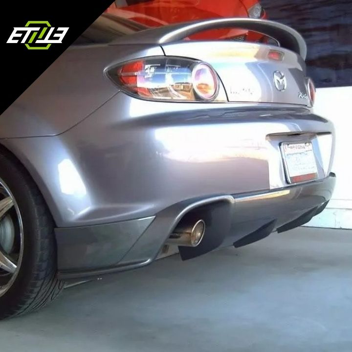 RX8 SE3P MS Style Rear Diffuser - Elite Ti