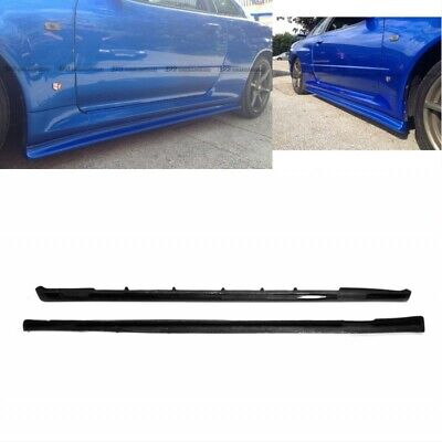 Skyline R34 GTT Z-Tune Side Skirt Extensions / Skyline R34 GTT 2D GTR Conversion Side Skirt Extensions (2pcs)