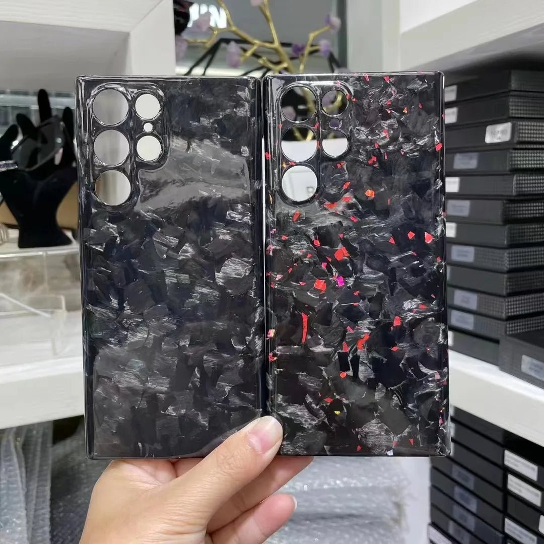 S22/ S23 Ultra Forged Carbon Cases - Elite Ti