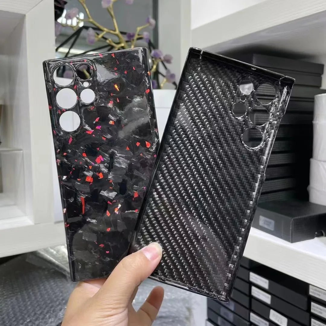 S22/ S23 Ultra Forged Carbon Cases - Elite Ti