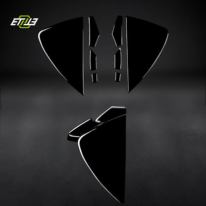 8Pcs Carbon Fiber Interior Set