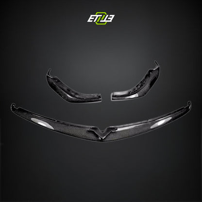 RX8 Late 09-12 R3 TK Style 3Pcs Front Lip