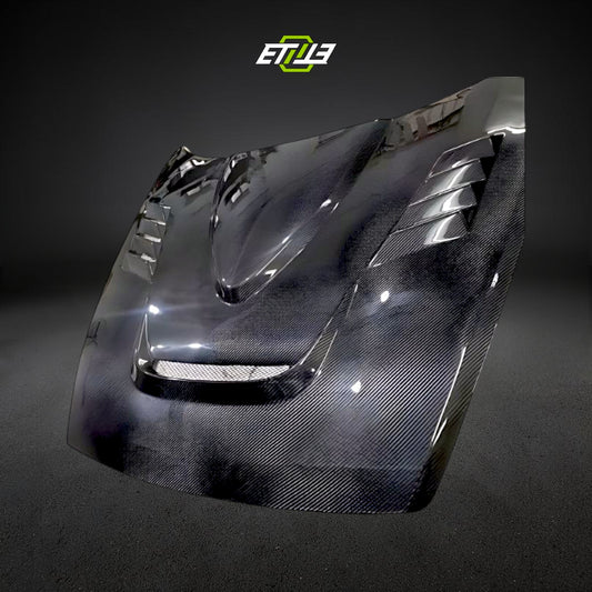 RX-8 SE3P EPA Design Vented Carbon Hood