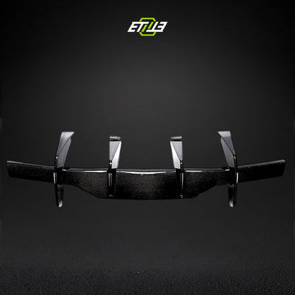 C8 Carbon Rear Bumper Diffuser