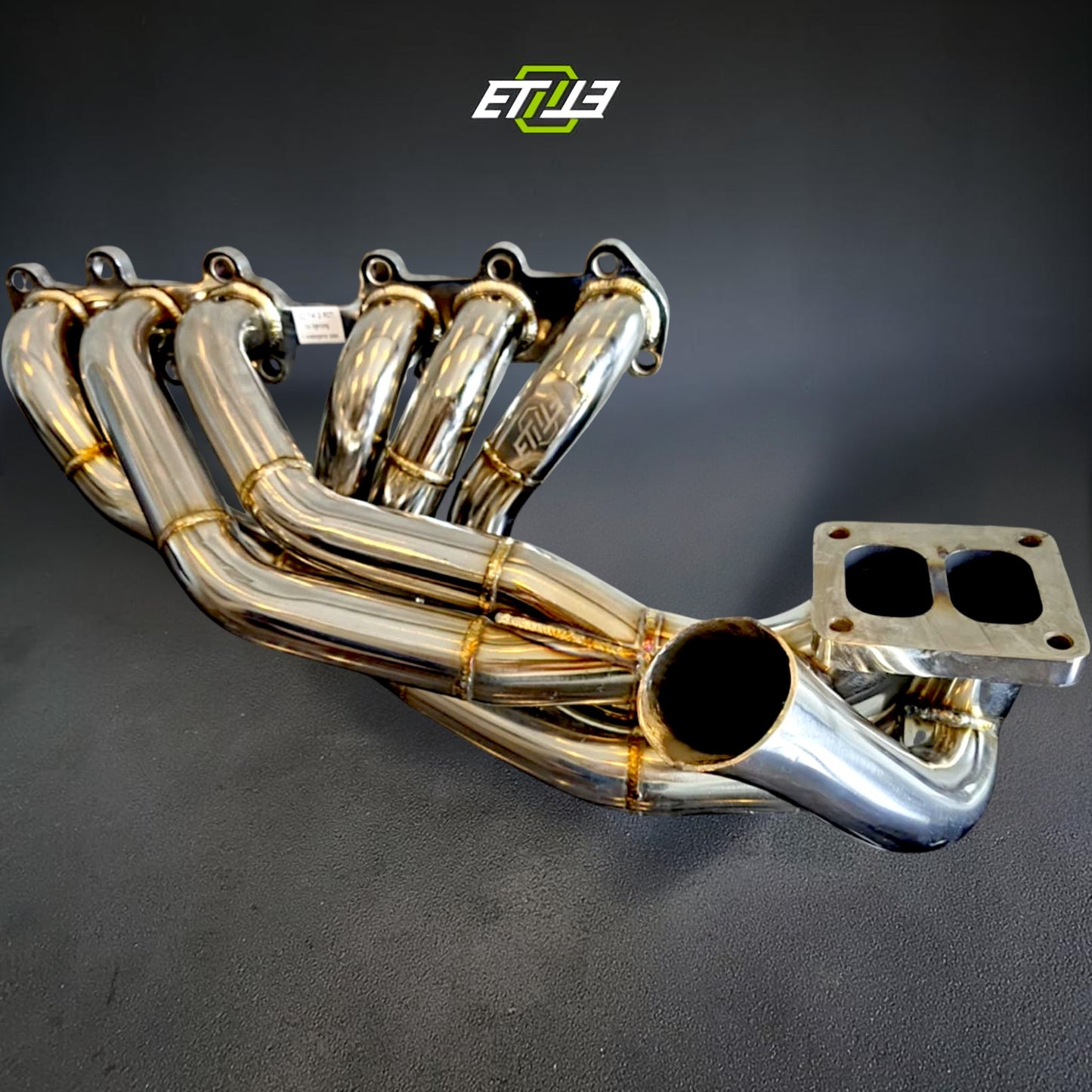 ETi 2jz GE Mid Mount Turbo Manifold