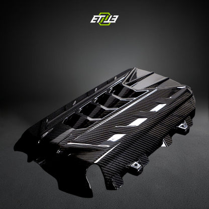 C8 Dry Carbon Engine Cover