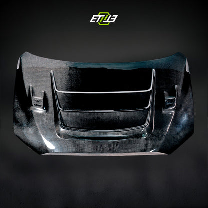 ETi Mitsubishi EVO X Mod X Vented Carbon Fiber Hood