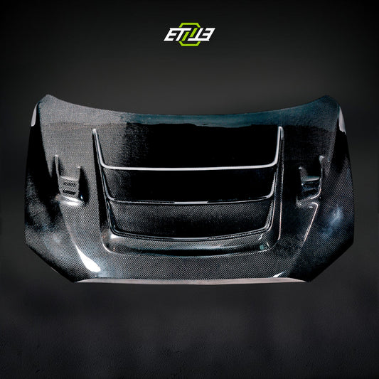 ETi Mitsubishi EVO X Mod X Vented Carbon Fiber Hood