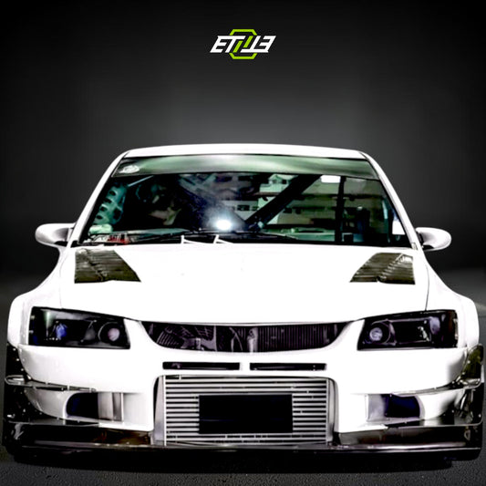 ETi Evo 8/9 Carbon Fiber Time Attack Hood