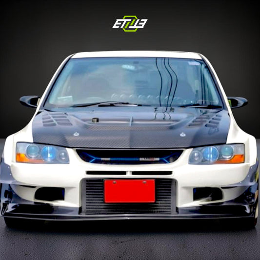 ETi Mitsubishi Evo 8/9 Cyber Street Style Front Bumper