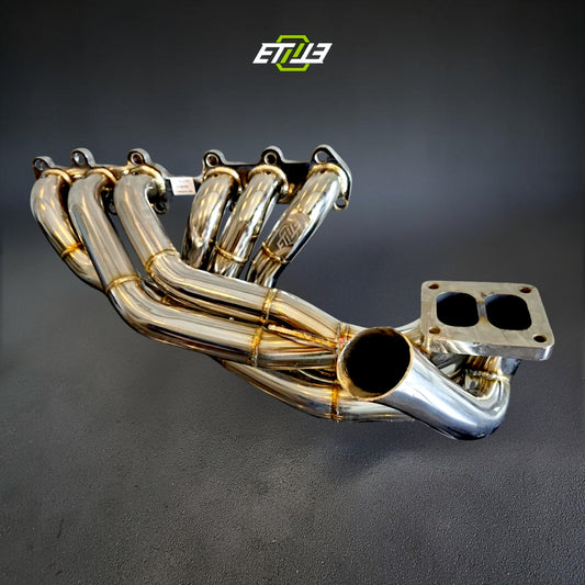 ETi 2jz GTE Mid Mount Turbo Manifold