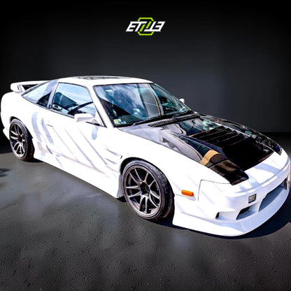 ETi Nissan 200SX D-Max Style Carbon Fiber Hood