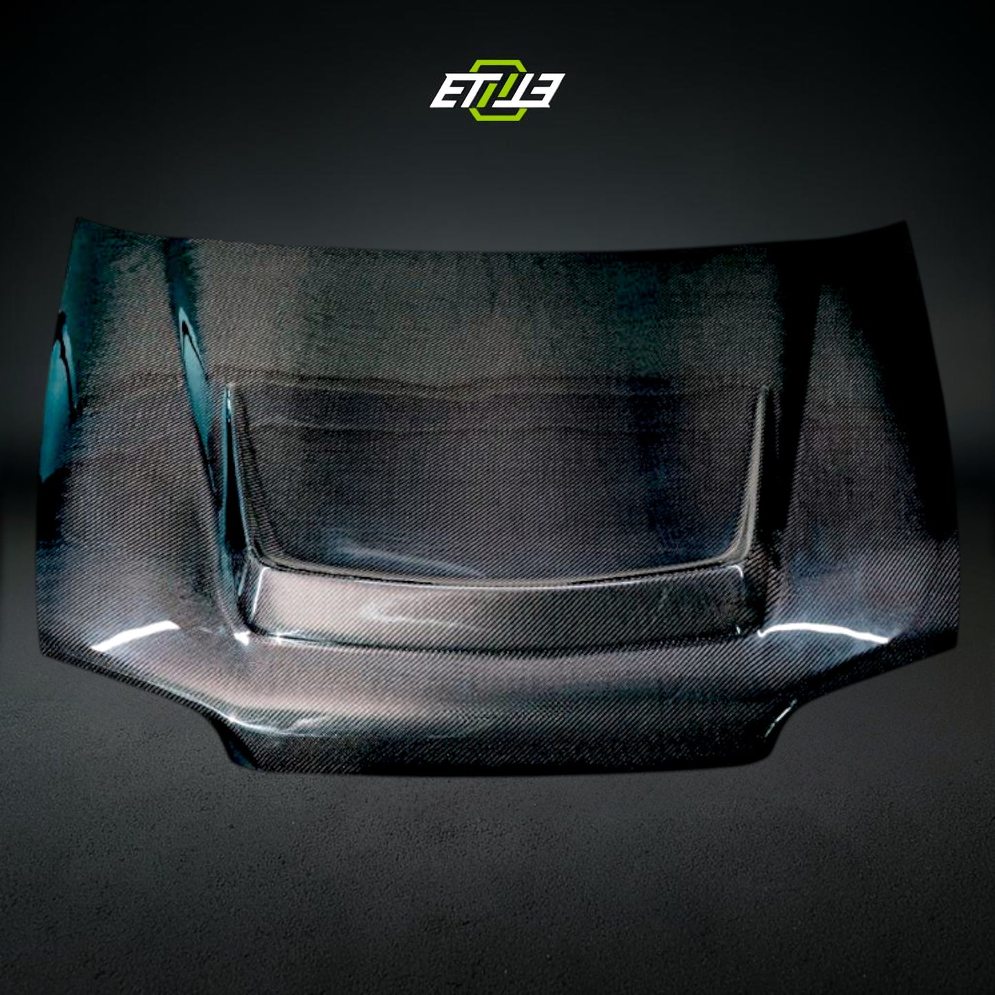 ETi Honda EG Type J Vented Carbon Fiber Hood