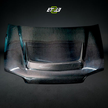 ETi Honda EG Type J Vented Carbon Fiber Hood