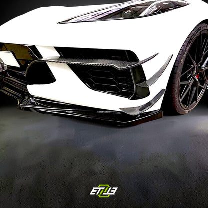 C8 Bumper Canards