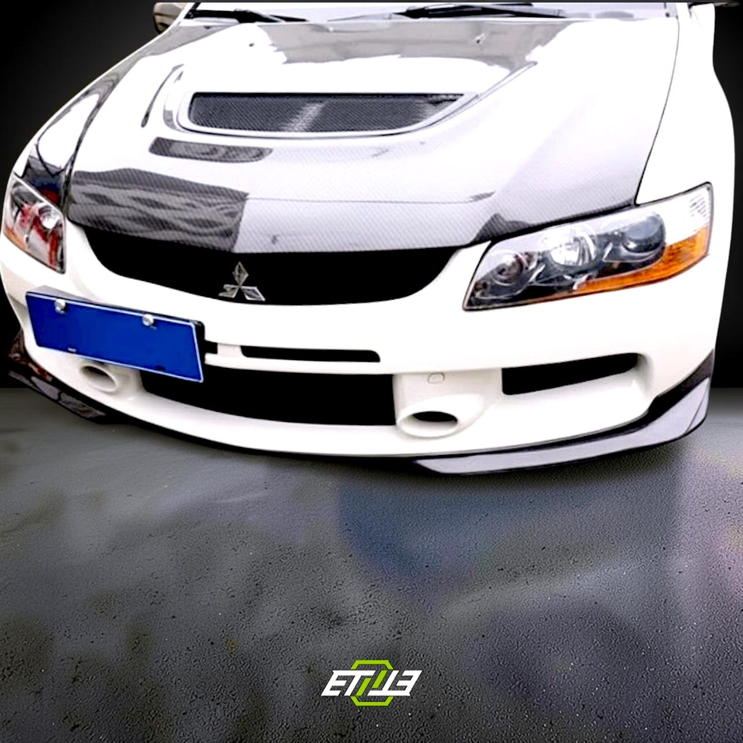ETi Evolution 8 JP-Style Carbon Fiber Front Lip