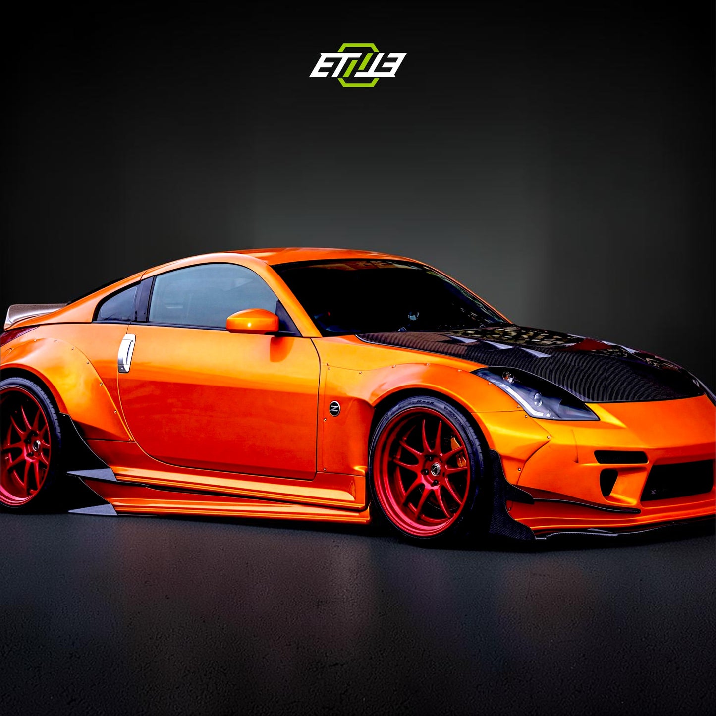 ETi Nissan 350Z Seido Side Skirts
