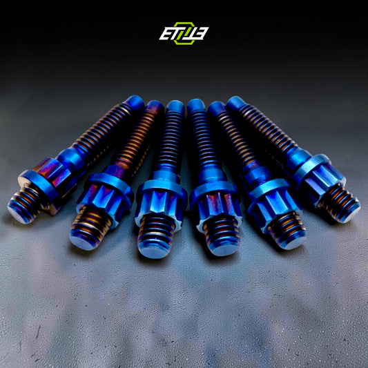 Titanium Exhaust Manifold Stud M6 M8 and M10