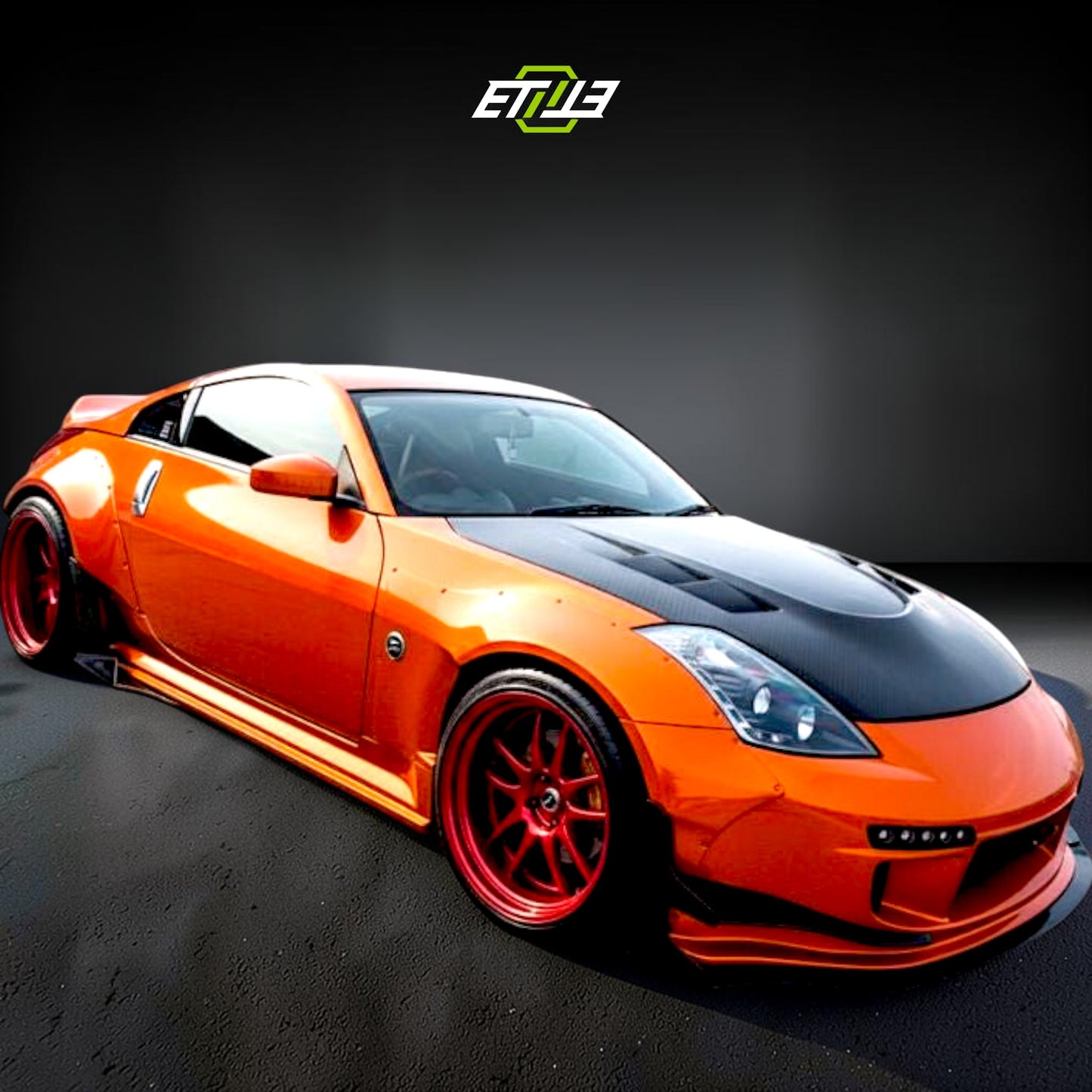 ETi Nissan 350Z Seido Side Skirts