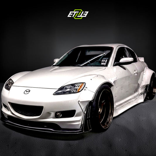 Mazda RX-8 RB Style Side Skirt Canards
