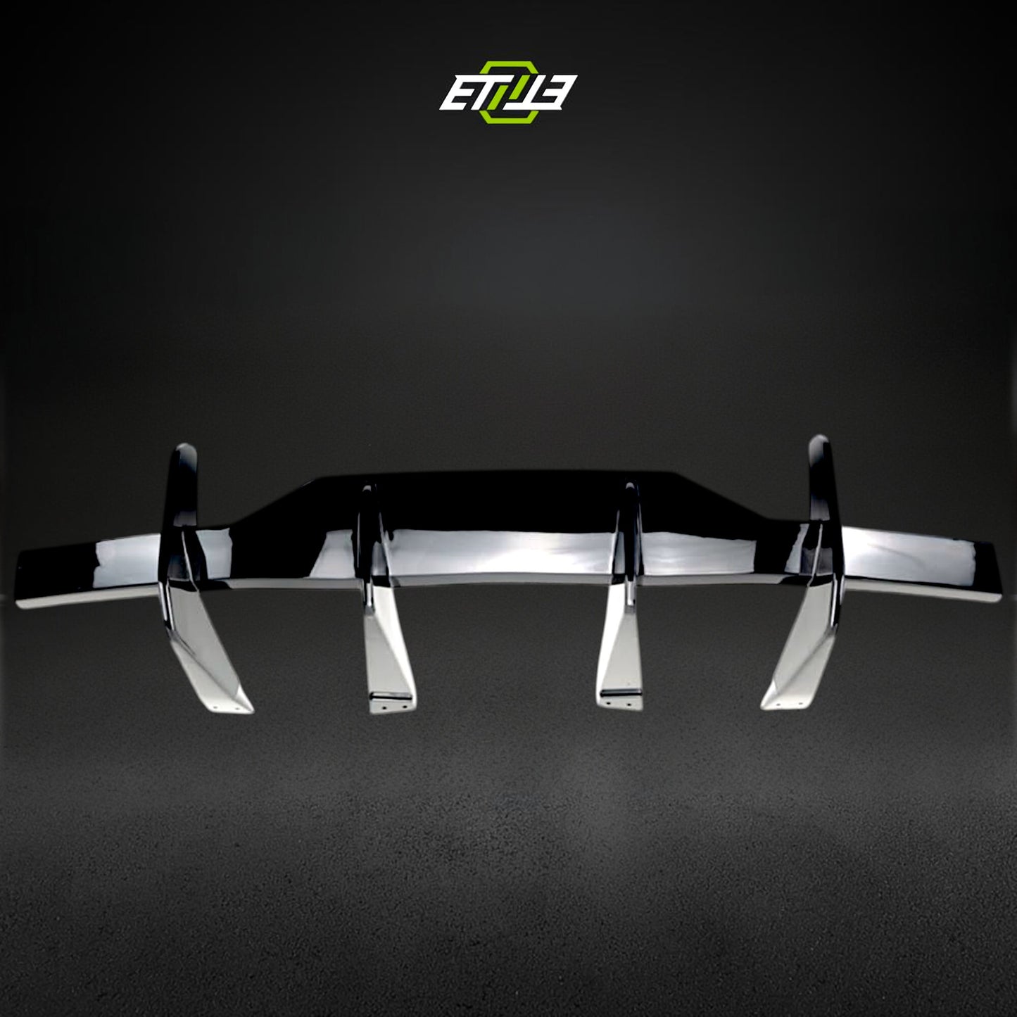 C8 Carbon Rear Bumper Diffuser