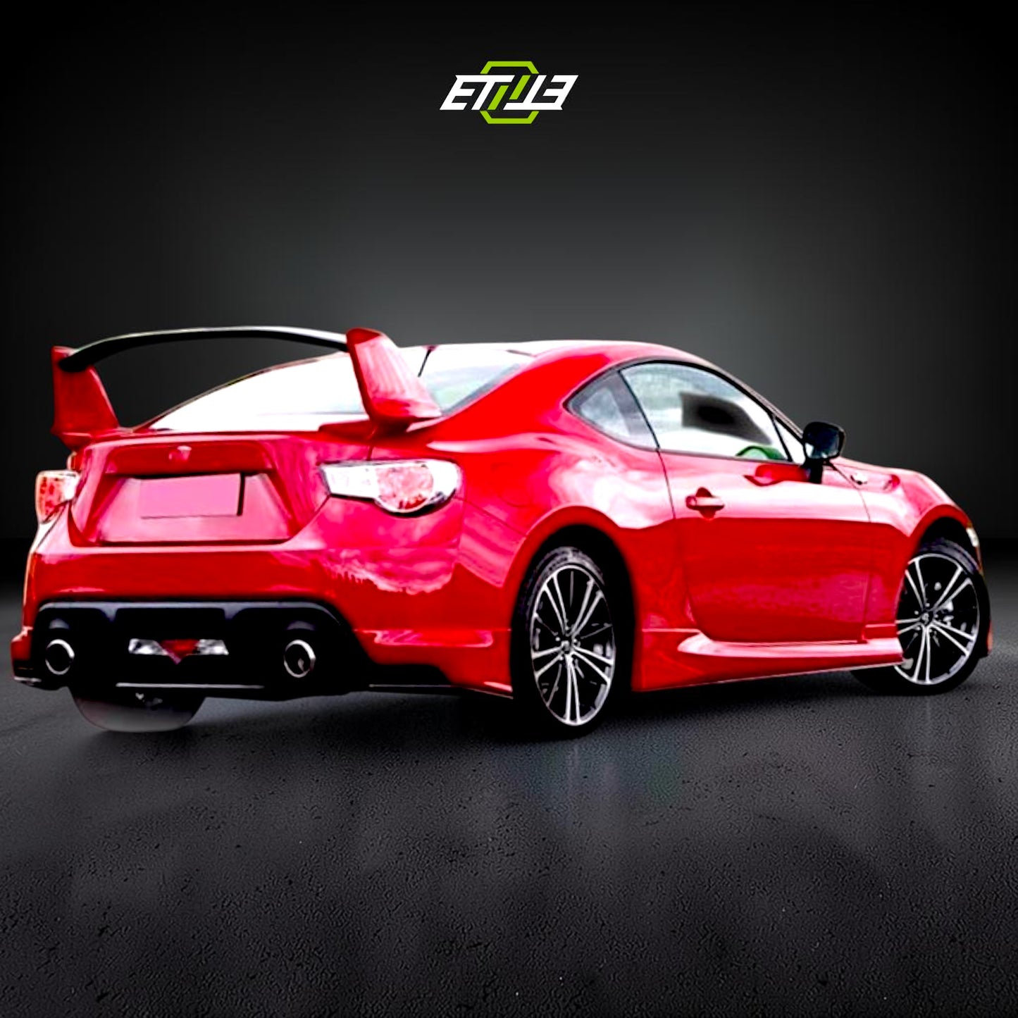 Toyota GT86 / Subaru BRZ / Scion FR-S FT86 TK Style Rear Spoiler