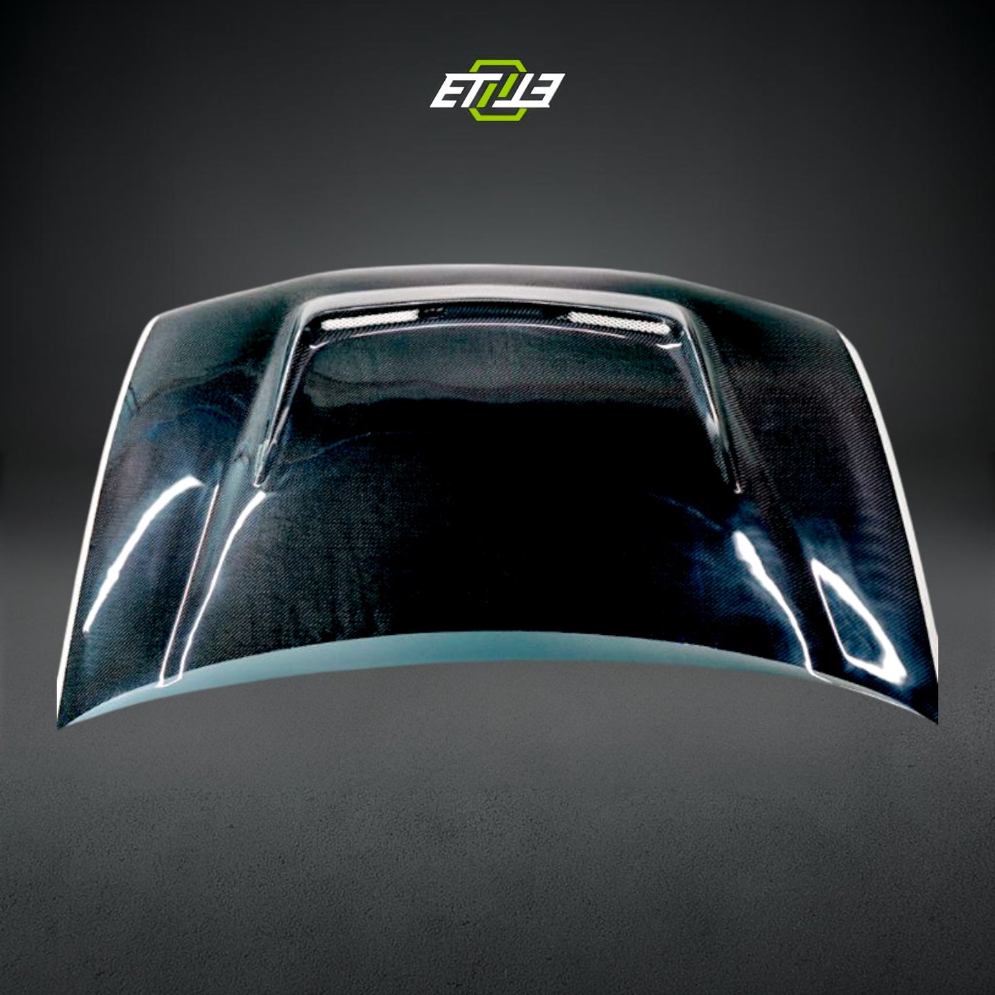 ETi Honda EG Type J Vented Carbon Fiber Hood