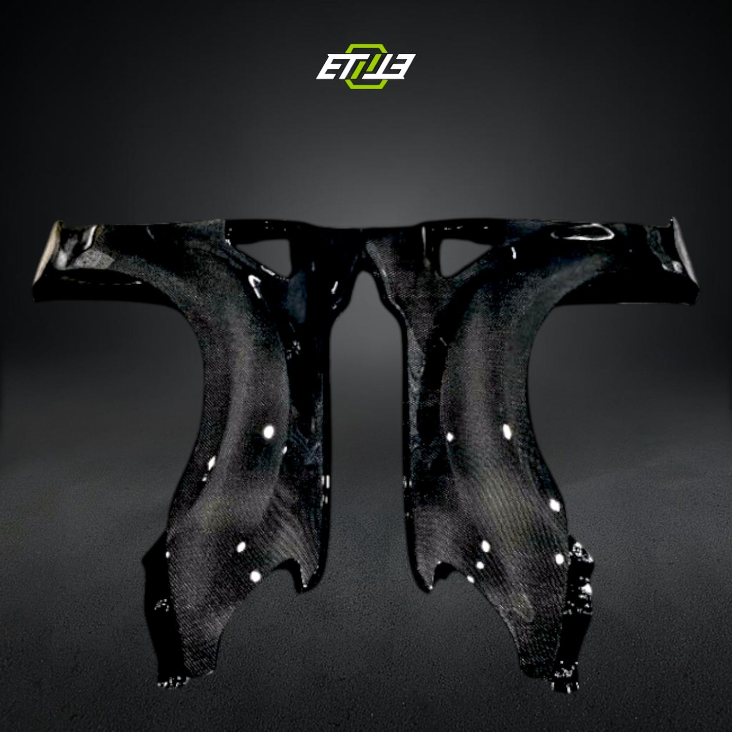 T6 Ford Ranger Dry Carbon Fenders