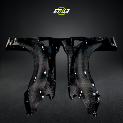 T6 Ford Ranger Dry Carbon Fenders