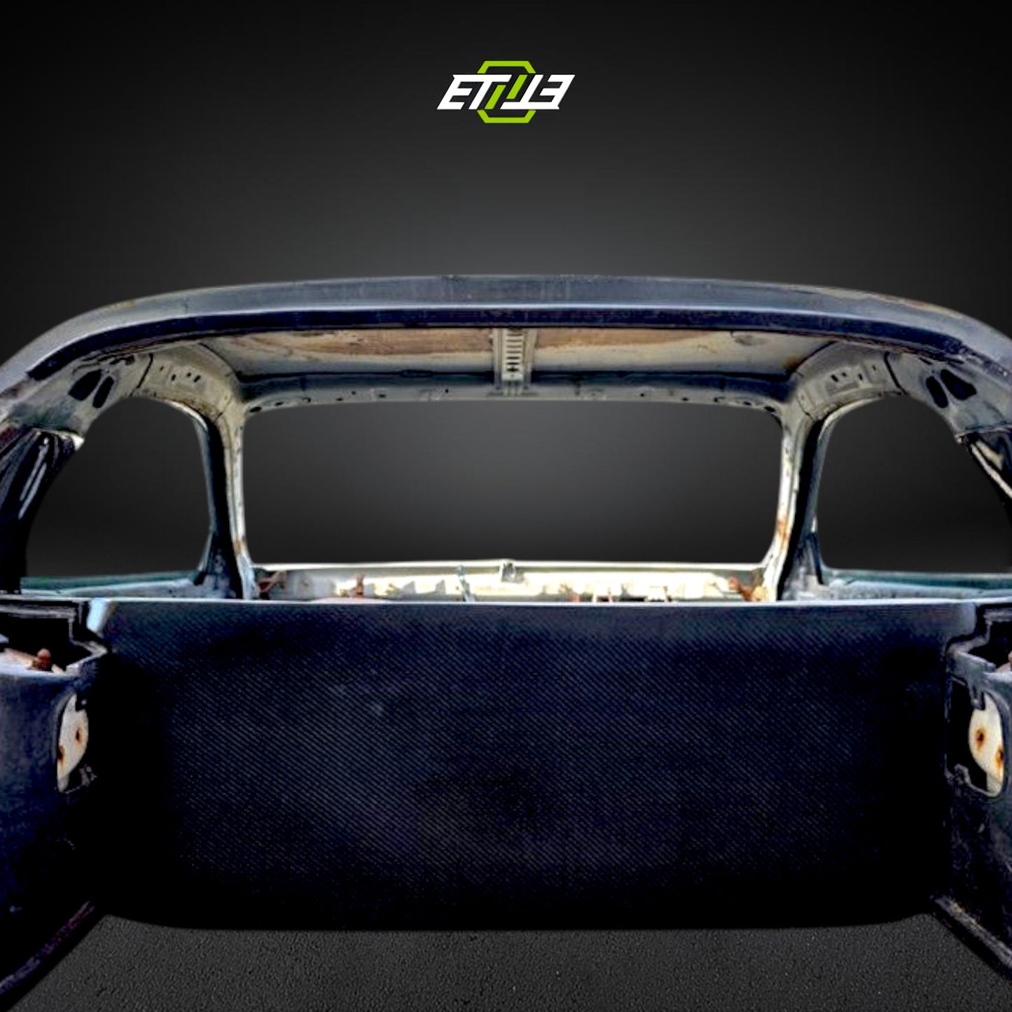 ETi Mazda RX-7 (FD3S) Dry Carbon Rear Seat & Bin Delete Kit