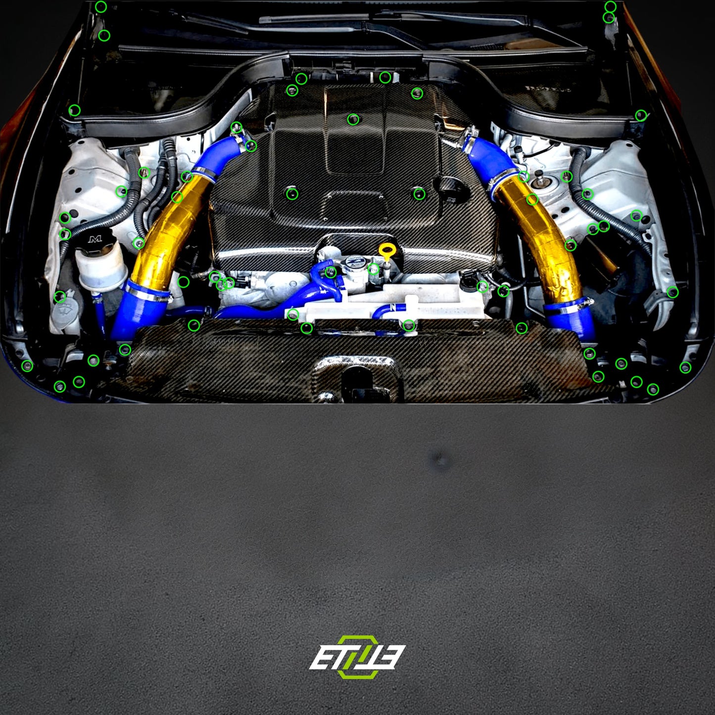 350Z Titanium Hardware Kit