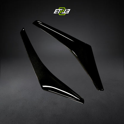 ETi Evolution 8 OEM-Style Carbon Fiber Front Bumper Canards