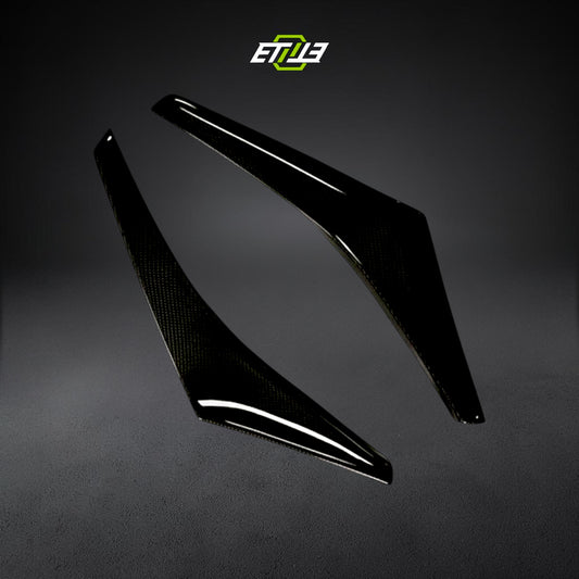 ETi Evolution 8 OEM-Style Carbon Fiber Front Bumper Canards