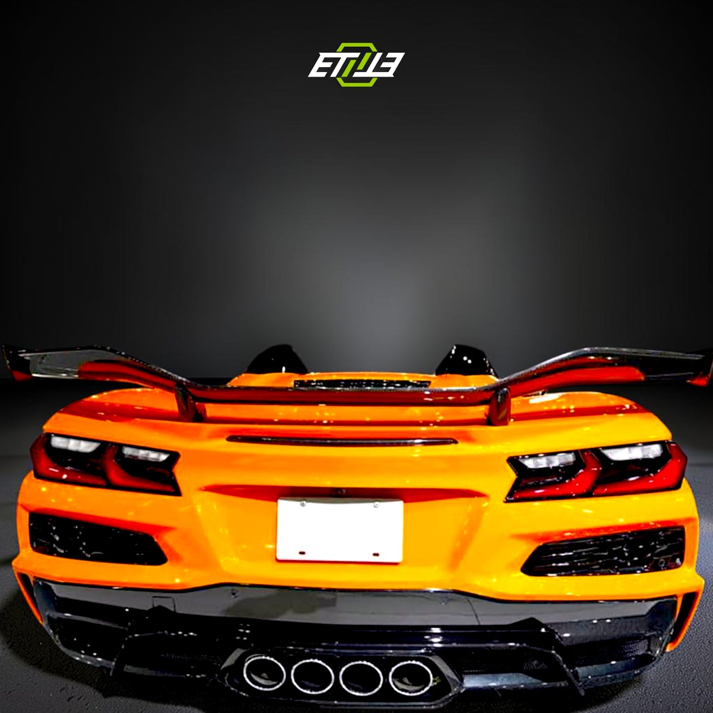 C8 Dry Carbon Rear Diffuser (Z06)