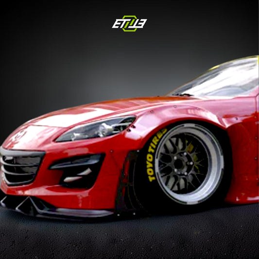 RX8 SE3P RB Pandem Style Front Bumper Canard