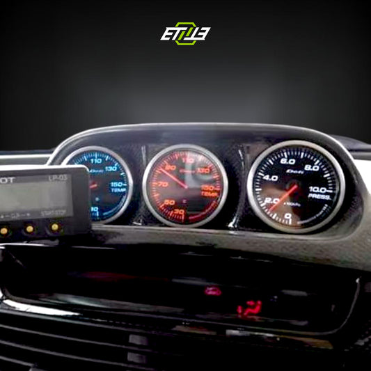 RX8 Dash Mount Triple Gauge Pod RHD 60mm (A-RX8-POD-3H)