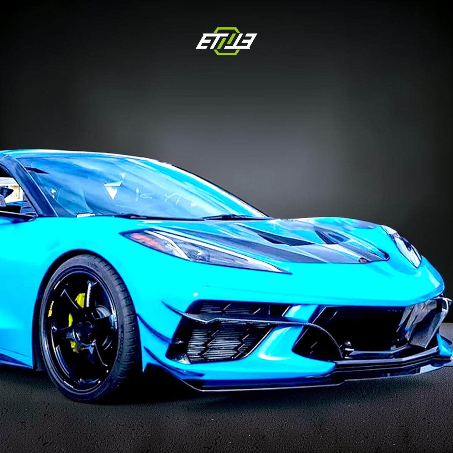 C8 Bumper Canards
