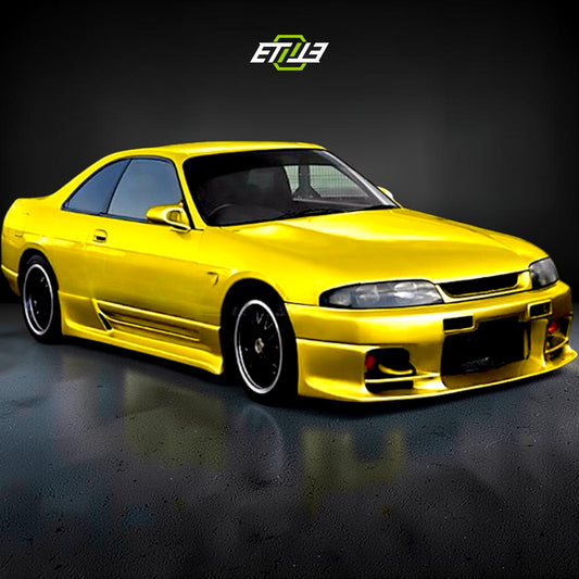 R33 Top Secret Side Skirts R33 GTS-T/GTS/ECR33/RB25DET