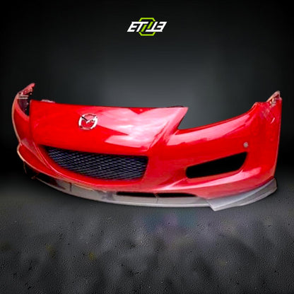 RX8 Late 09-12 R3 TK Style 3Pcs Front Lip