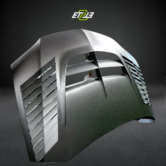 ETi Evo 8/9 Carbon Fiber Time Attack Hood