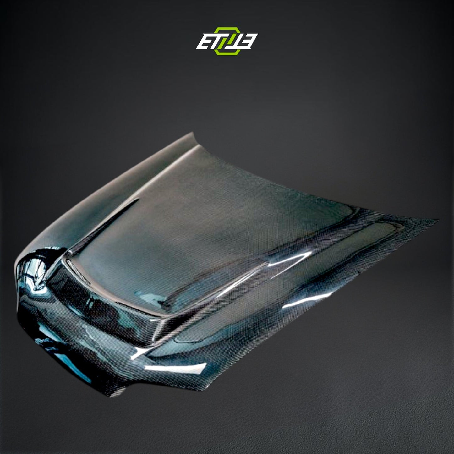 ETi Honda EG Type J Vented Carbon Fiber Hood