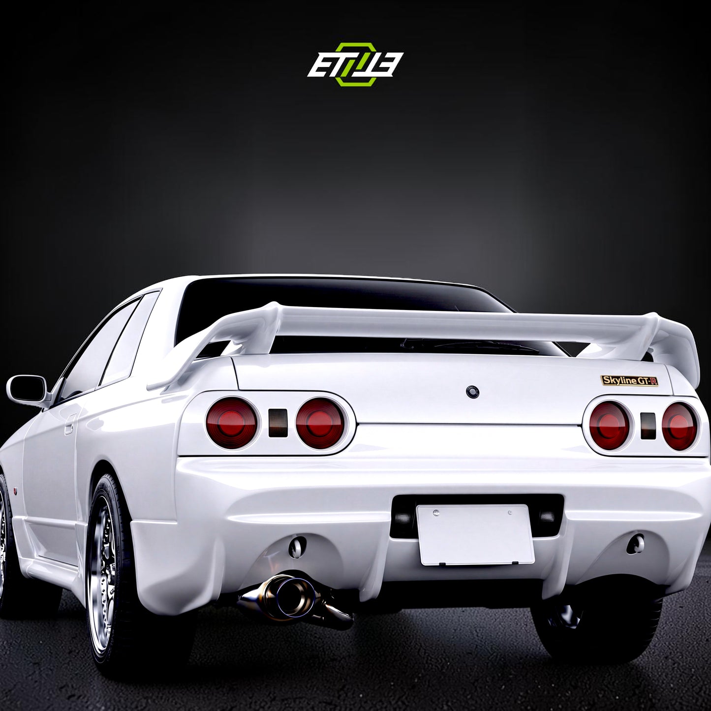 R33 GTS Veilside Style Rear Bumper