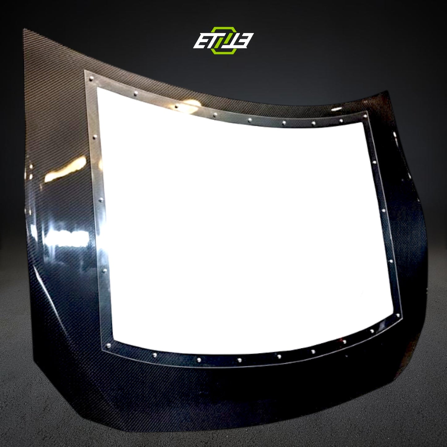 ETi GT86 Carbon Fiber X Clear Hybrid Hood