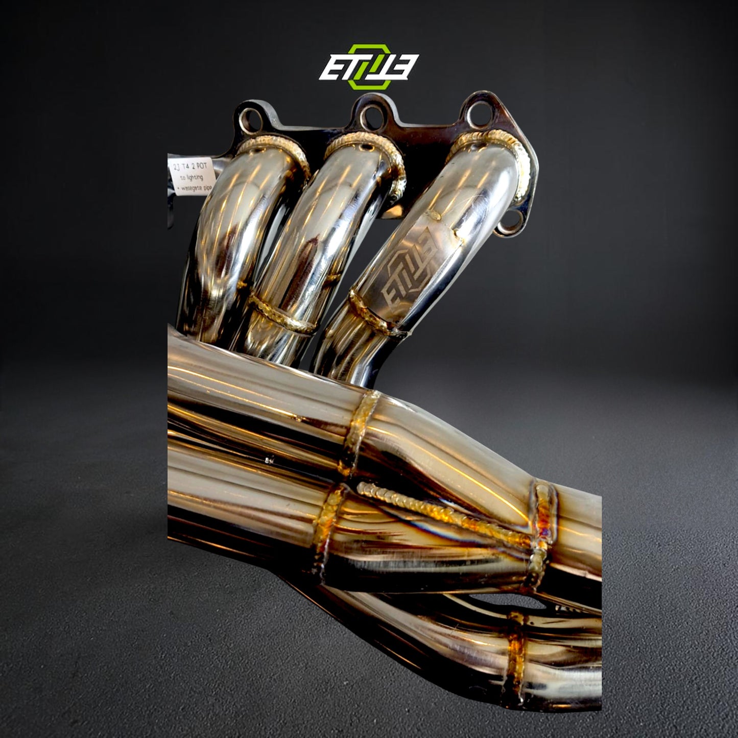 ETi 2jz GTE Mid Mount Turbo Manifold