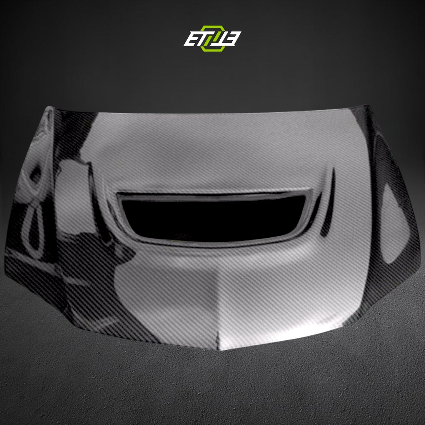 ETi Mitsubishi Evo 8/9 OEM-Style Carbon Fiber Hood