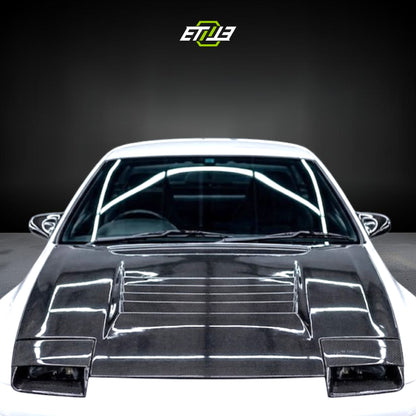 ETi Nissan 200SX D-Max Style Carbon Fiber Hood