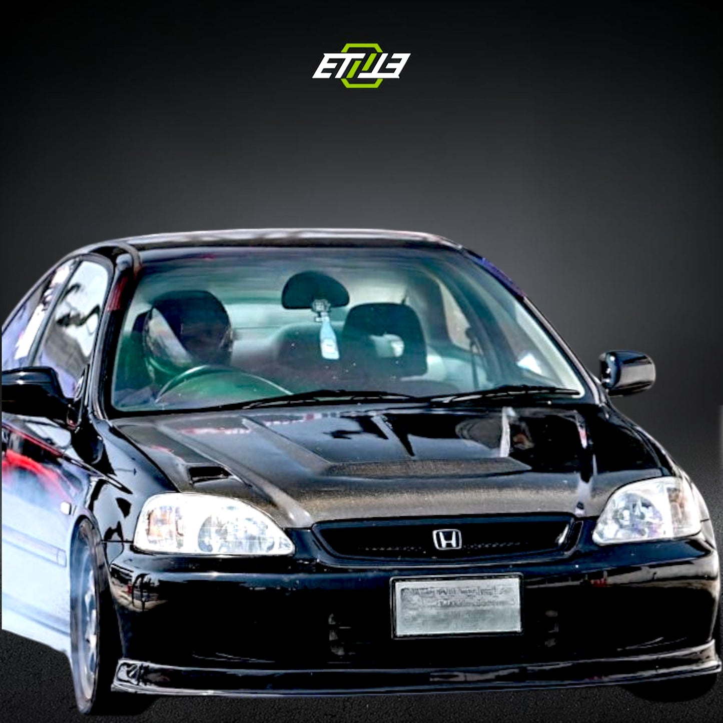 Honda Civic EK Vented Hood