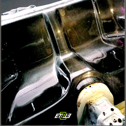 ETi Mazda RX-7 (FD3S) Dry Carbon Rear Seat & Bin Delete Kit