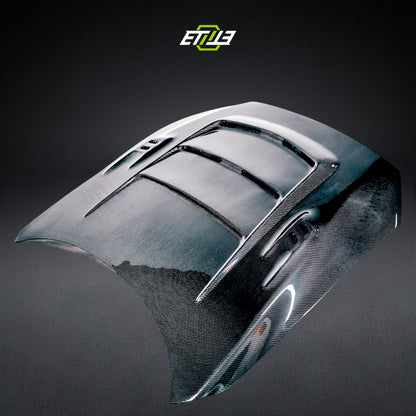 ETi Mitsubishi EVO X Mod X Vented Carbon Fiber Hood