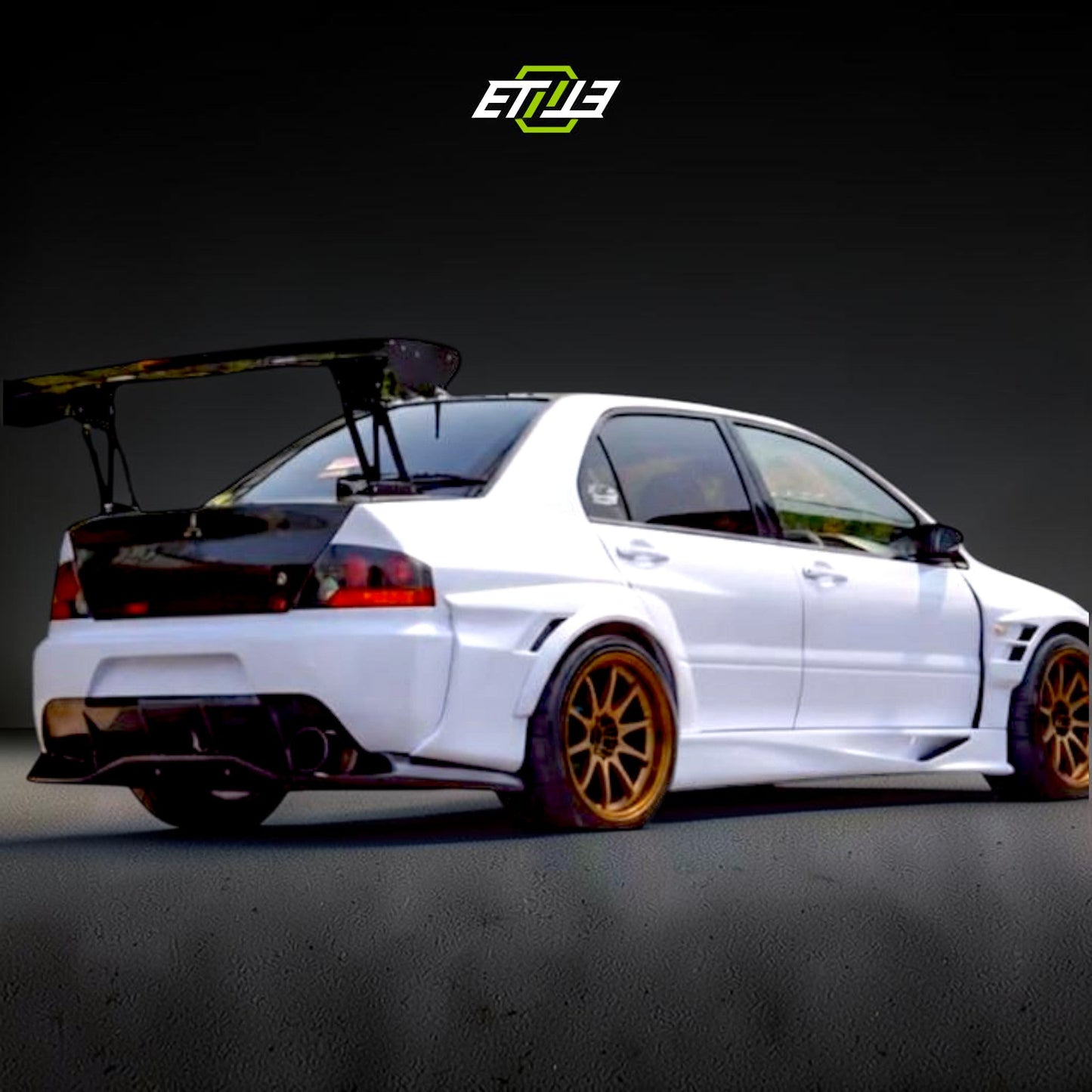 ETi Mitsubishi Evo 8/9 Cyber Street Full Body Kit
